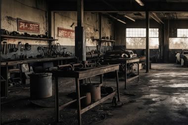 Gawler Auto Restorers Club - Workshop scene